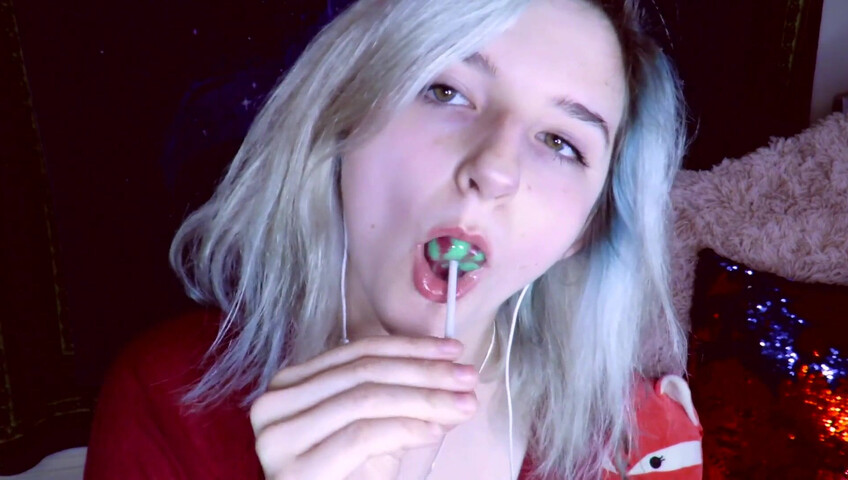 Aftyn Rose ASMR - Lollipop Licking and Sucking