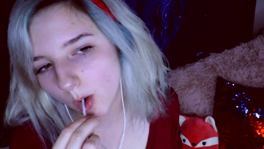 Aftyn Rose ASMR - Lollipop Licking and Sucking