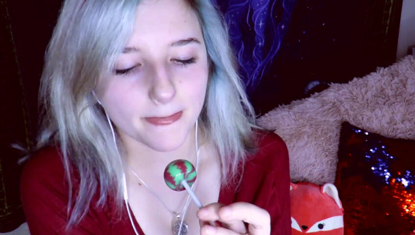Aftyn Rose ASMR - Lollipop Licking and Sucking