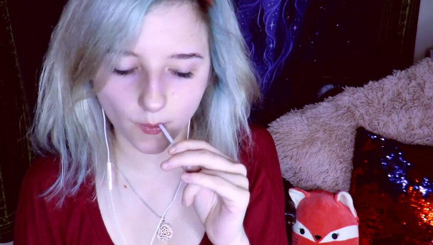 Aftyn Rose ASMR - Lollipop Licking and Sucking