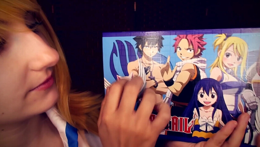 AftynRose ASMR - CosplASMR - Lucy from Fairytail needs a part time job
