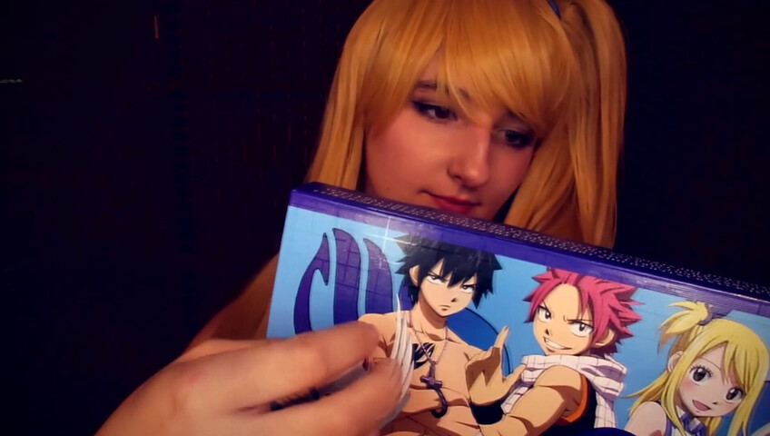 AftynRose ASMR - CosplASMR - Lucy from Fairytail needs a part time job
