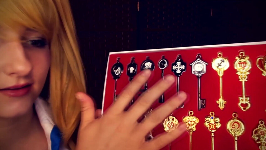 AftynRose ASMR - CosplASMR - Lucy from Fairytail needs a part time job