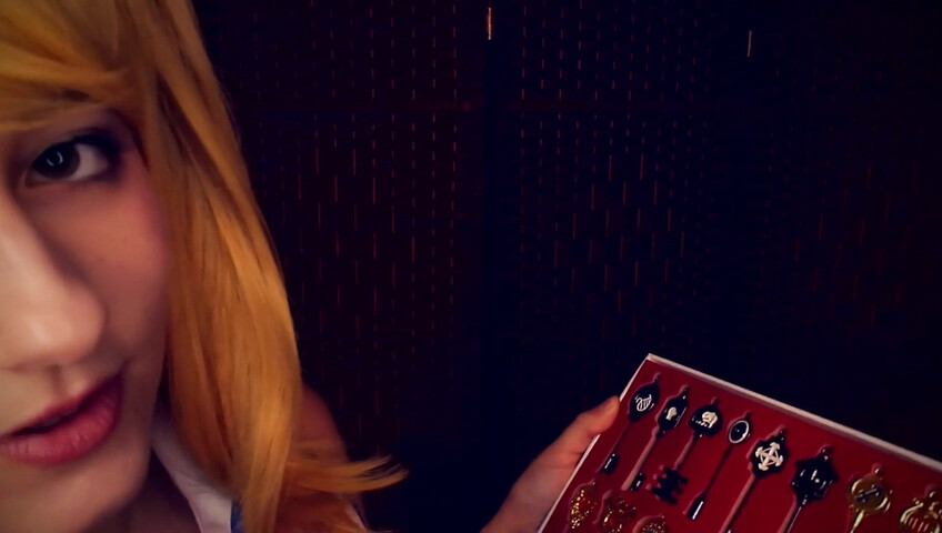 AftynRose ASMR - CosplASMR - Lucy from Fairytail needs a part time job