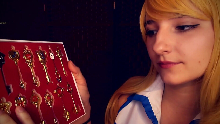 AftynRose ASMR - CosplASMR - Lucy from Fairytail needs a part time job