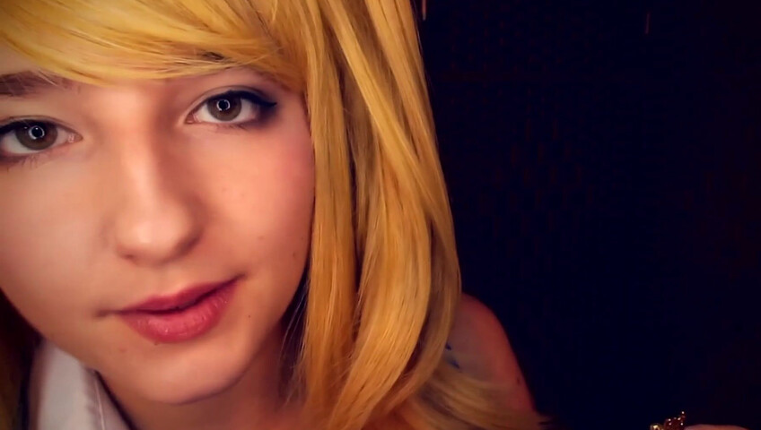 AftynRose ASMR - CosplASMR - Lucy from Fairytail needs a part time job