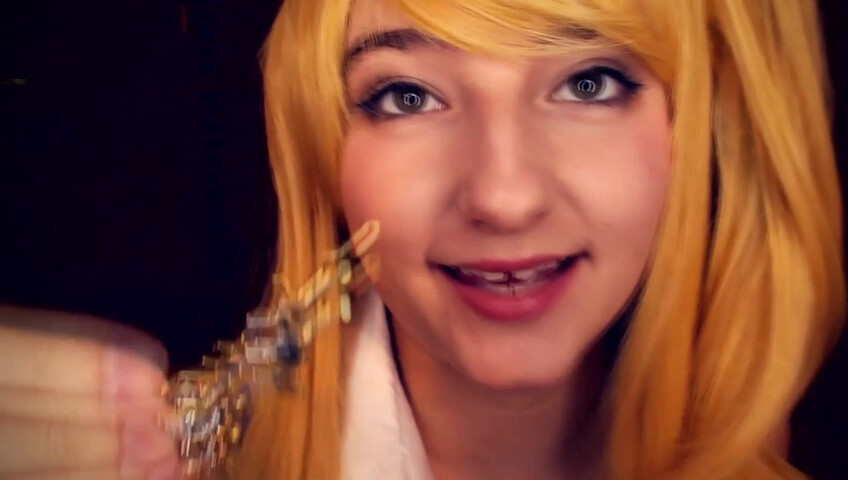 AftynRose ASMR - CosplASMR - Lucy from Fairytail needs a part time job