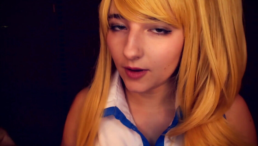 AftynRose ASMR - CosplASMR - Lucy from Fairytail needs a part time job