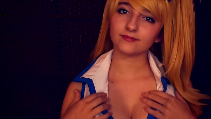 AftynRose ASMR - CosplASMR - Lucy from Fairytail needs a part time job
