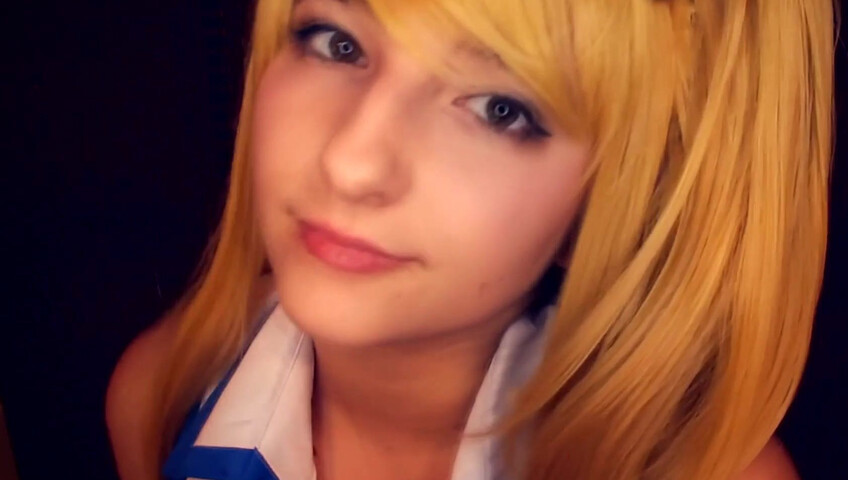 AftynRose ASMR - CosplASMR - Lucy from Fairytail needs a part time job