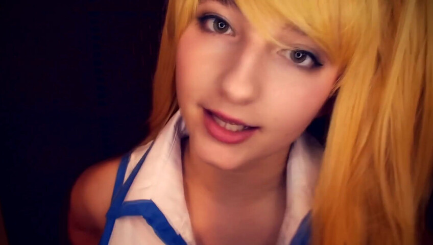 AftynRose ASMR - CosplASMR - Lucy from Fairytail needs a part time job