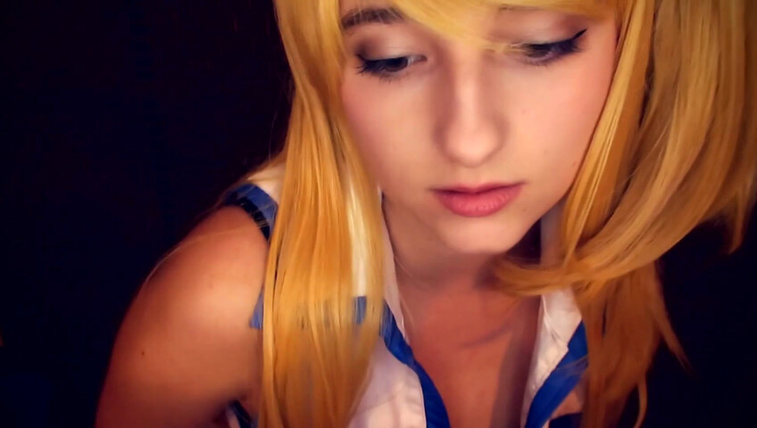 AftynRose ASMR - CosplASMR - Lucy from Fairytail needs a part time job