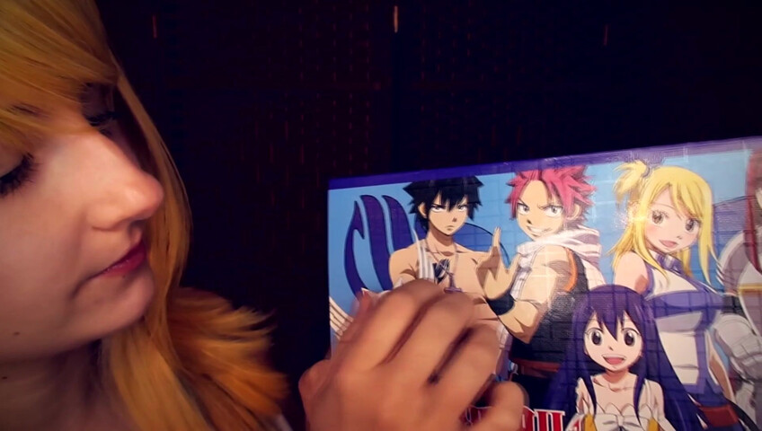 AftynRose ASMR - CosplASMR - Lucy from Fairytail needs a part time job