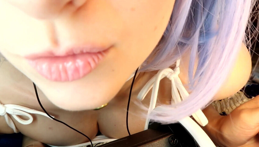 AftynRose ASMR - Rem Confesses Her Love and Smothers you in Kisses -)