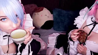 AftynRose ASMR - Rem and Ram Pampering you