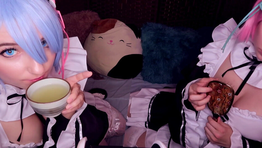 AftynRose ASMR - Rem and Ram Pampering you