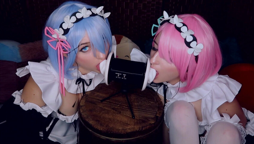 AftynRose ASMR - Rem and Ram Pampering you