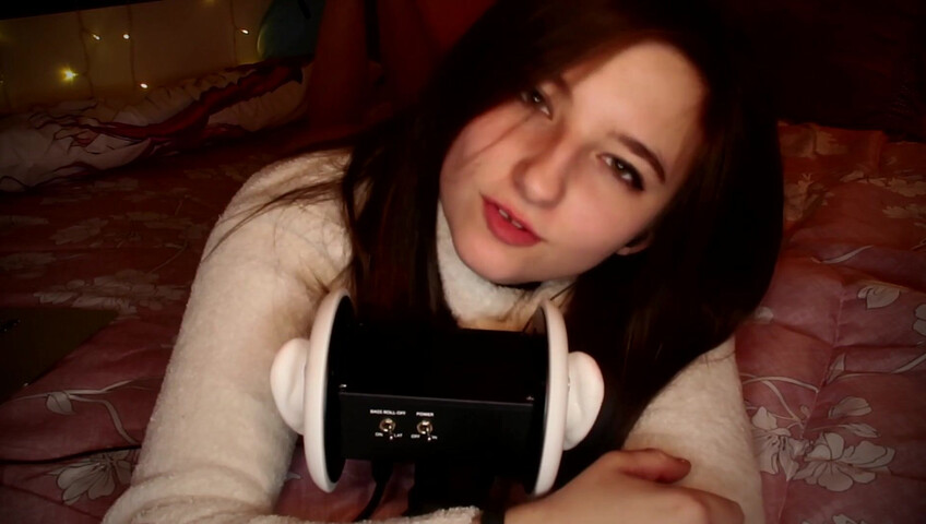 AftynRose ASMR - Snuggly ear licking