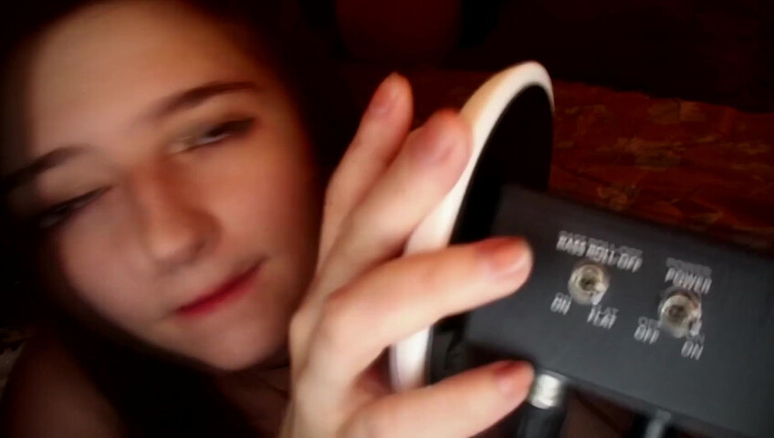 AftynRose ASMR - Snuggly ear licking