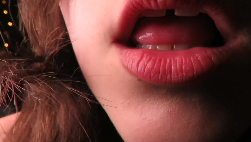 AftynRose ASMR - Very Close Sensual Breathy Kisses, Heart Beat, Face Touching, Licking, all that jazz and more