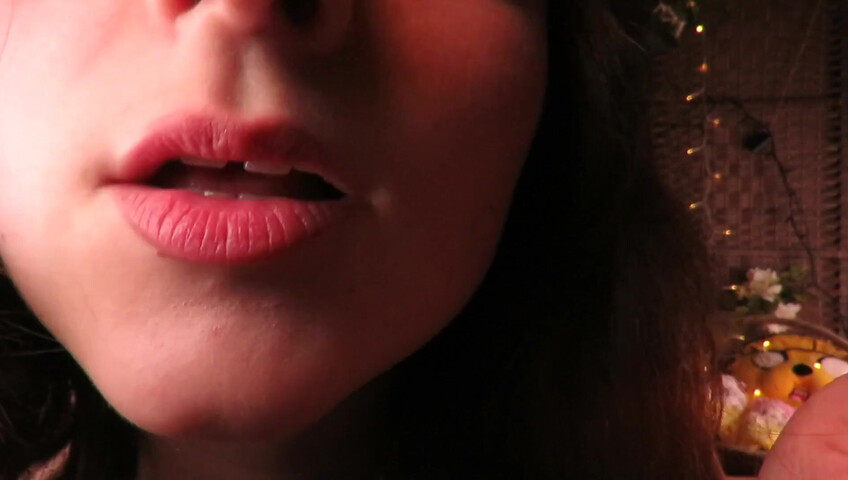 AftynRose ASMR - Very Close Sensual Breathy Kisses, Heart Beat, Face Touching, Licking, all that jazz and more