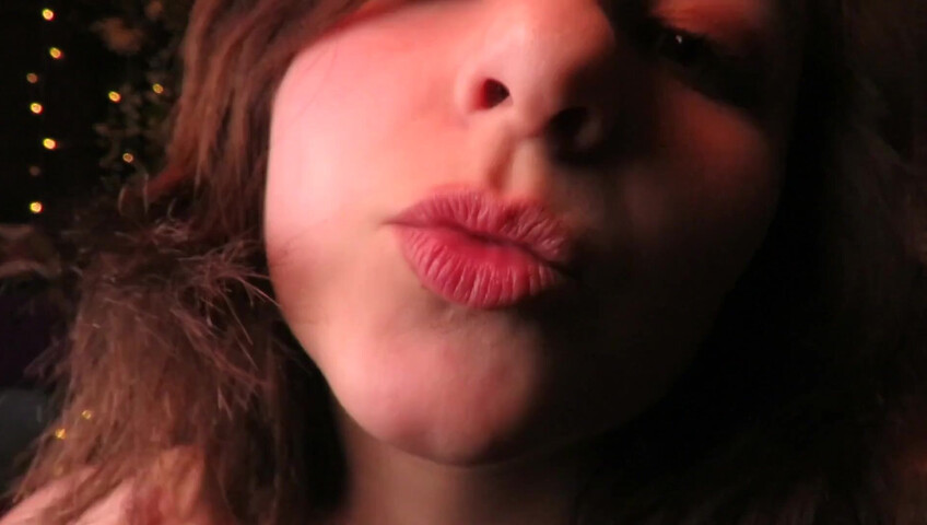 AftynRose ASMR - Very Close Sensual Breathy Kisses, Heart Beat, Face Touching, Licking, all that jazz and more