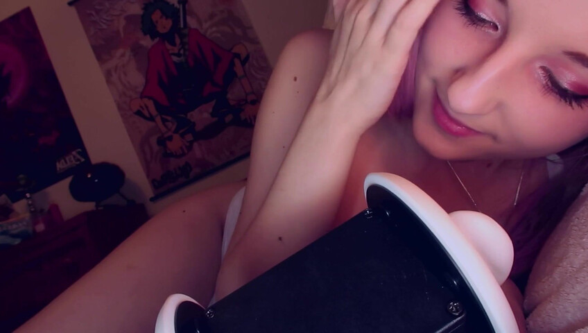 AftynRose ASMR - sweet angel ASMR, licking you to sleep