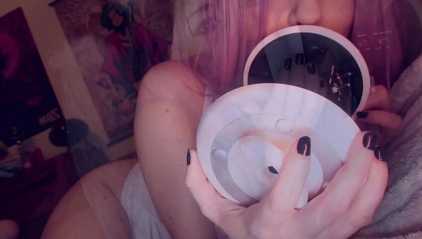 AftynRose ASMR - sweet angel ASMR, licking you to sleep