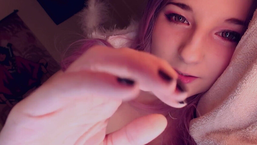 AftynRose ASMR - sweet angel ASMR, licking you to sleep