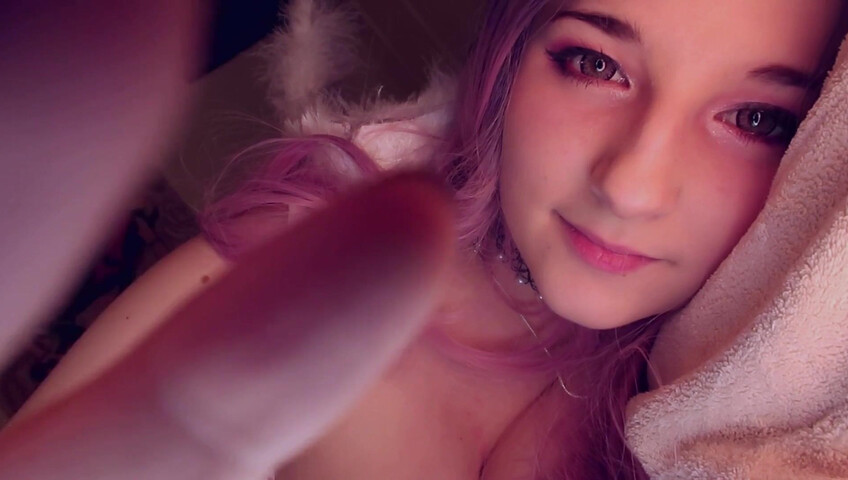 AftynRose ASMR - sweet angel ASMR, licking you to sleep