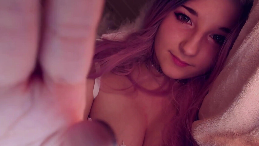 AftynRose ASMR - sweet angel ASMR, licking you to sleep