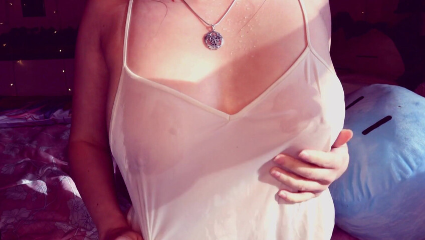 AftynRose ASMR Tits - Wet T Shirt Time - 8 February 2021