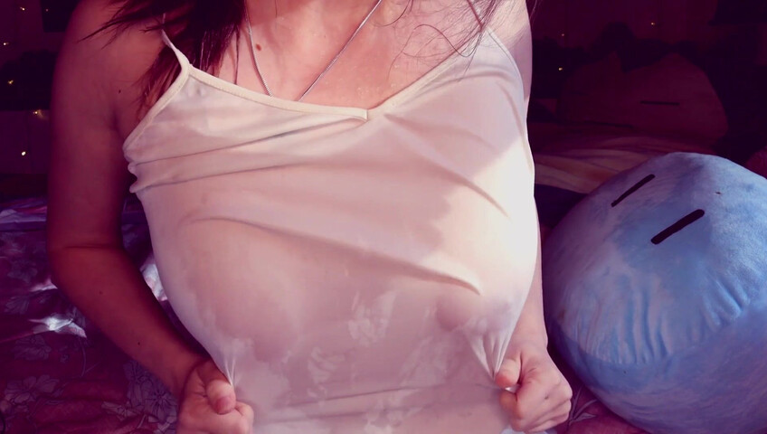 AftynRose ASMR Tits - Wet T Shirt Time - 8 February 2021