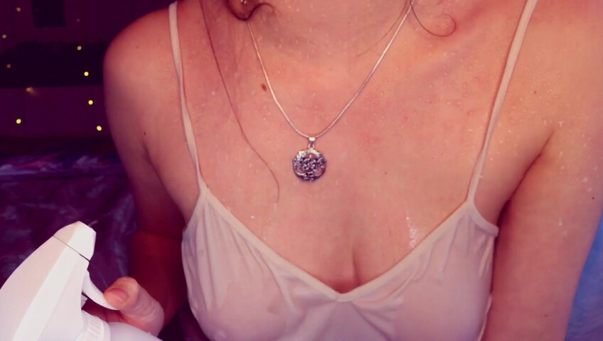 AftynRose ASMR Tits - Wet T Shirt Time - 8 February 2021