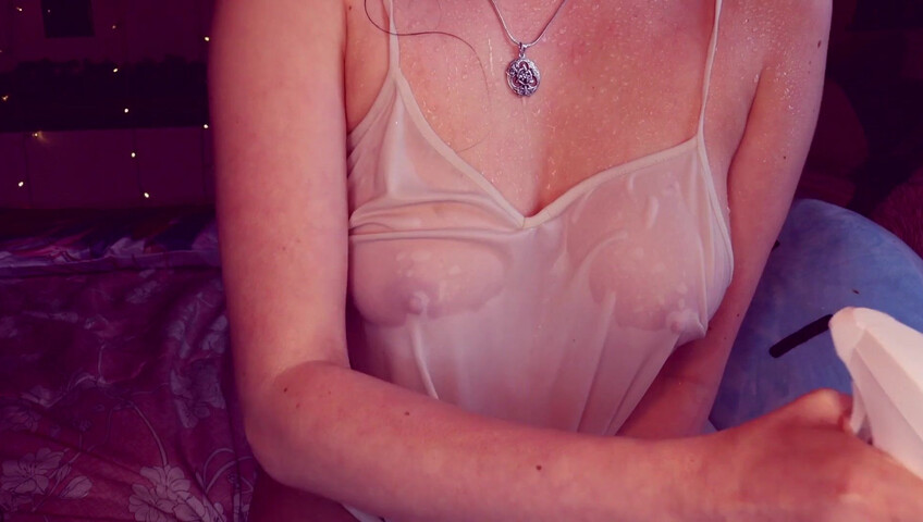 AftynRose ASMR Tits - Wet T Shirt Time - 8 February 2021