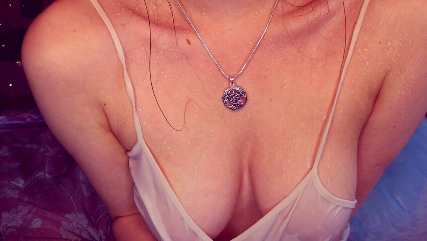 AftynRose ASMR Tits - Wet T Shirt Time - 8 February 2021