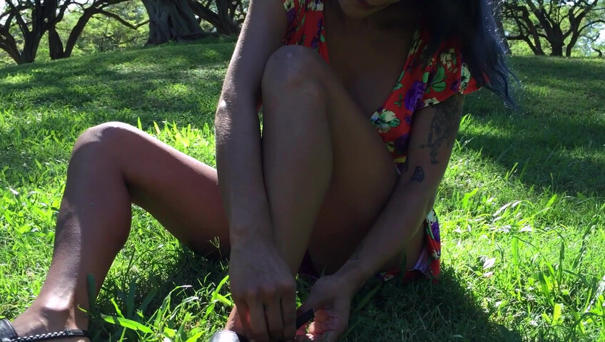 Alohalisa - Public Park Masturbation