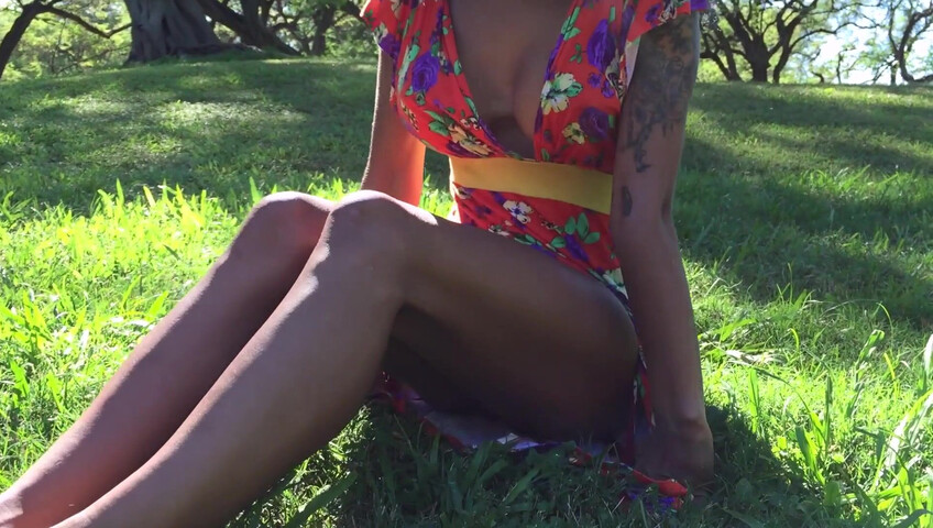 Alohalisa - Public Park Masturbation