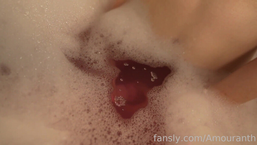 Amouranth - 18 October 2021 - Vibrator Play in Bathtub