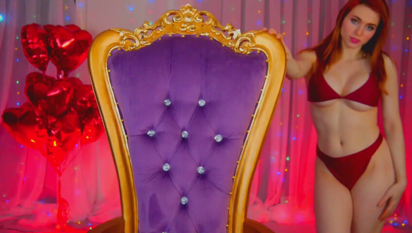 Amouranth Nude Patreon 2020 - Valentines ASMR Video