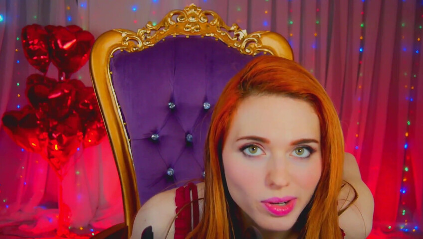 Amouranth Nude Patreon 2020 - Valentines ASMR Video