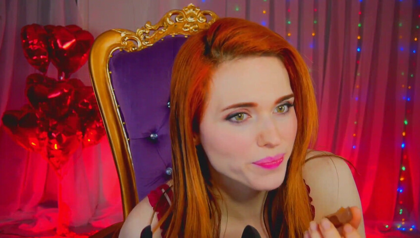 Amouranth Nude Patreon 2020 - Valentines ASMR Video