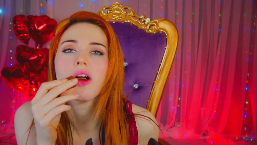 Amouranth Nude Patreon 2020 - Valentines ASMR Video