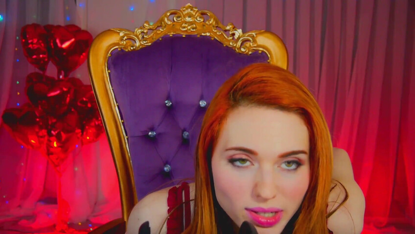 Amouranth Nude Patreon 2020 - Valentines ASMR Video
