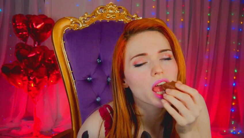 Amouranth Nude Patreon 2020 - Valentines ASMR Video