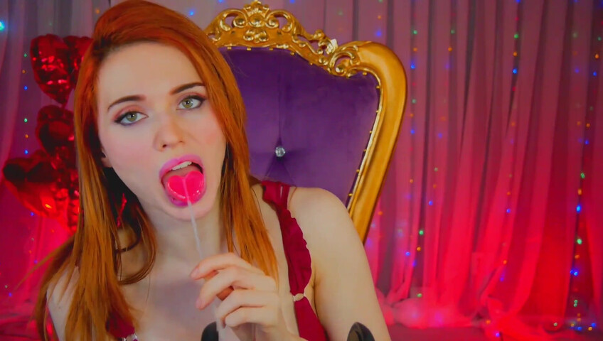Amouranth Nude Patreon 2020 - Valentines ASMR Video