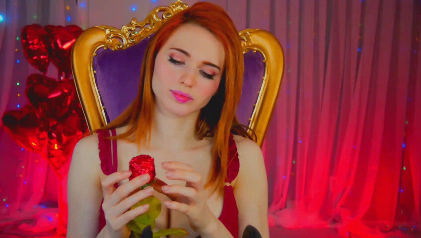 Amouranth Nude Patreon 2020 - Valentines ASMR Video