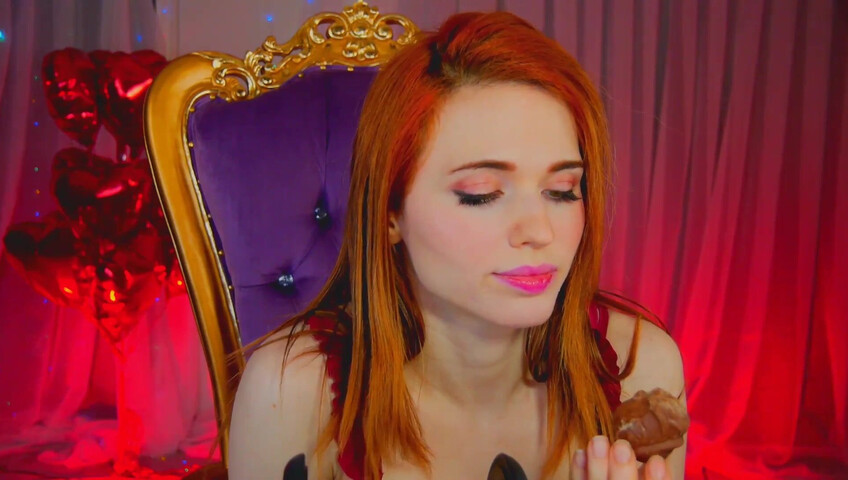 Amouranth Nude Patreon 2020 - Valentines ASMR Video