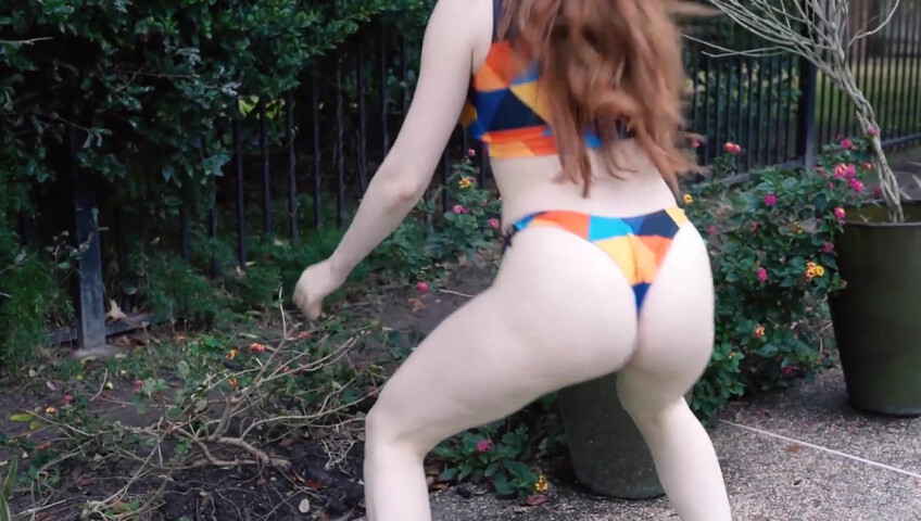 Amouranth Nude Patreon 2020 - Workout Triangles Video