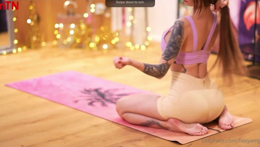 Amy ASMR - Naked Yoga